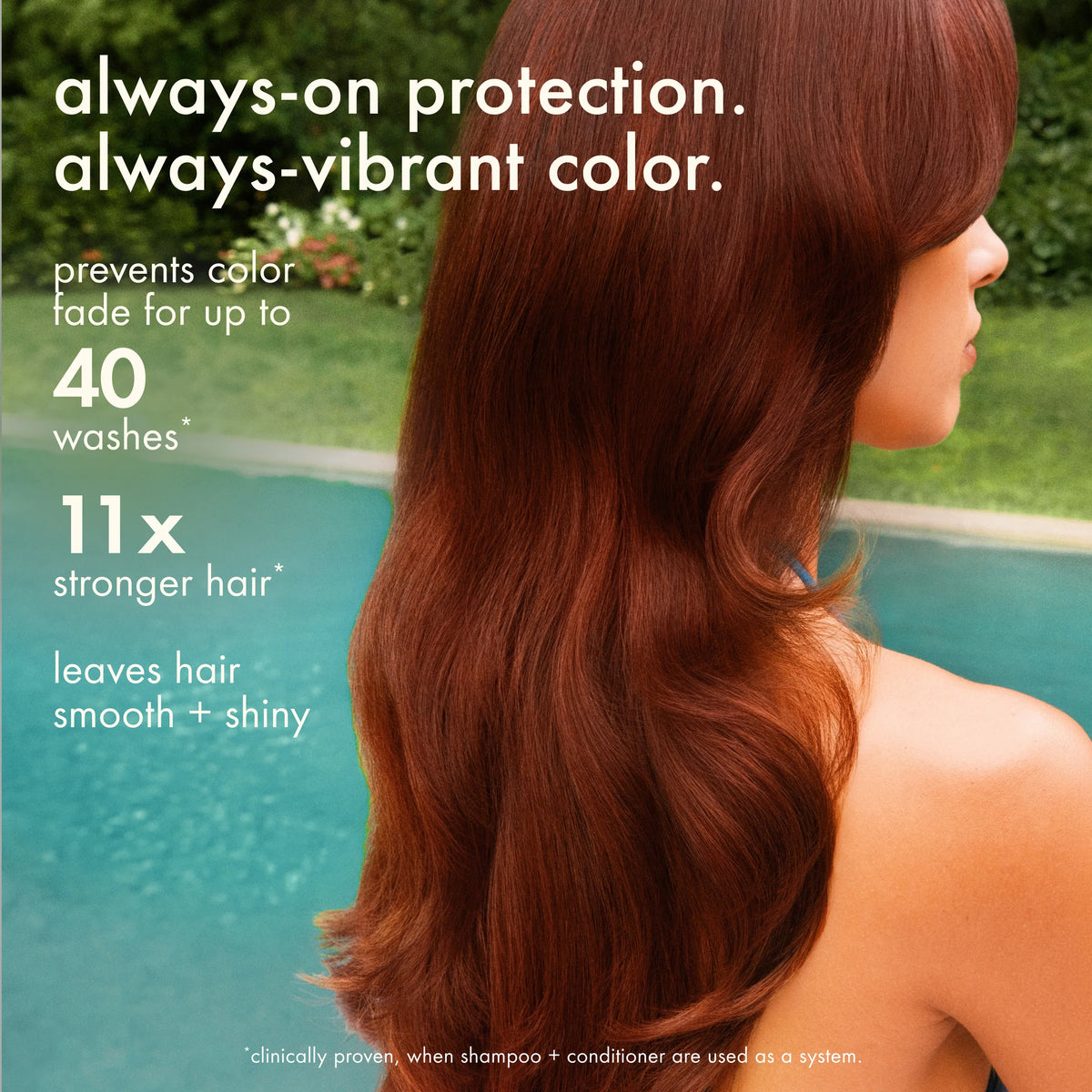 the protector	| color protect + strengthen shampoo