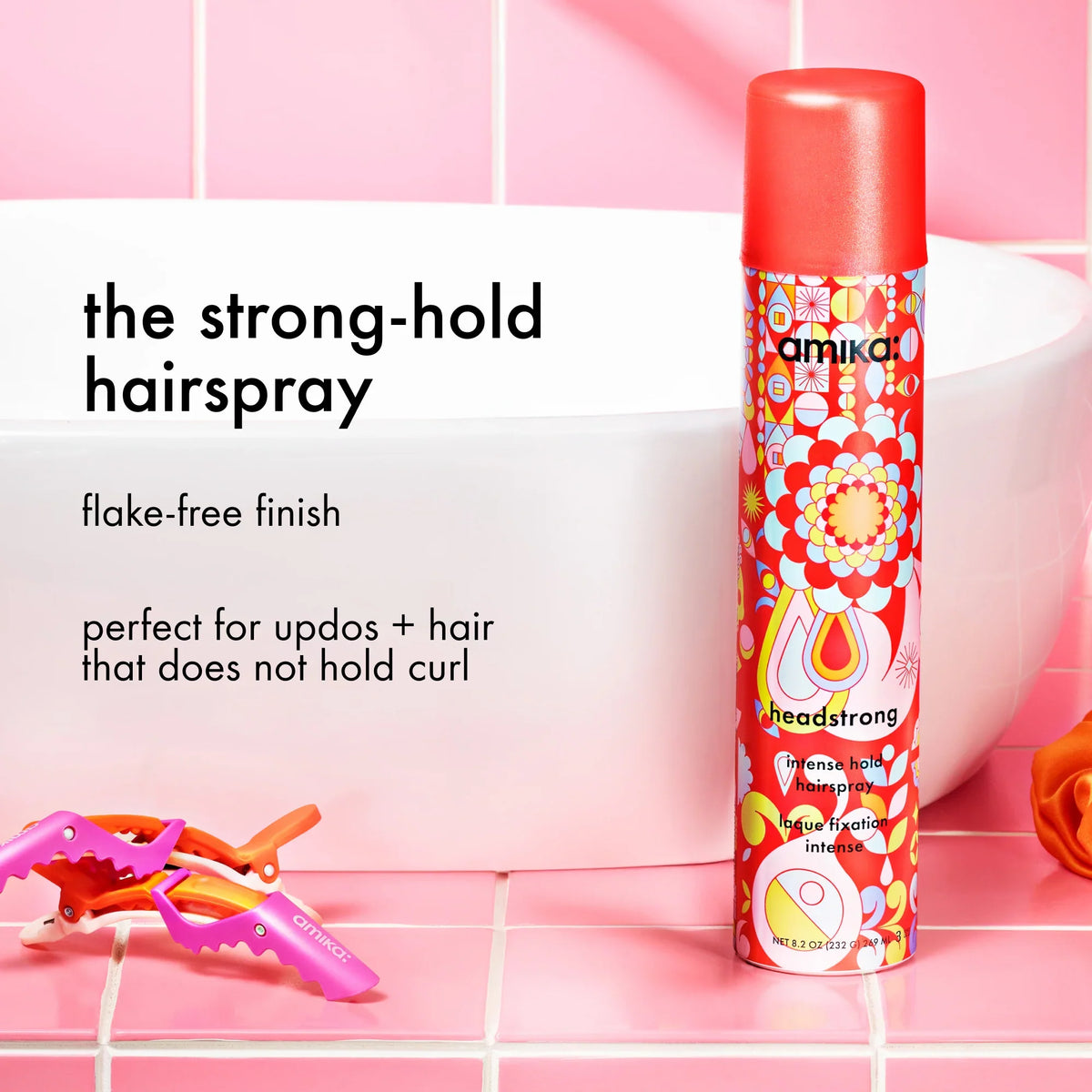 headstrong | intense hold hairspray