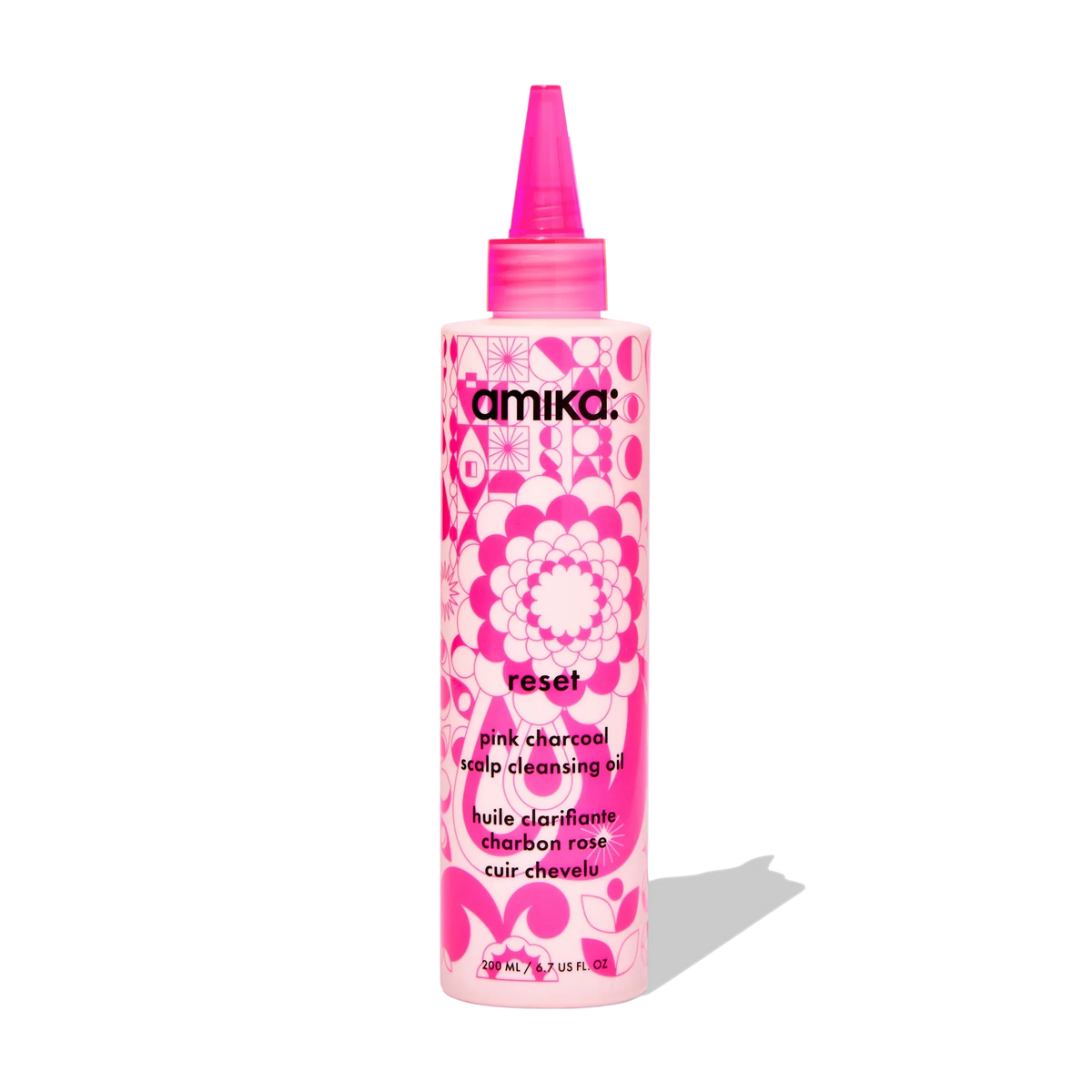 reset | pink charcoal scalp cleansing oil
