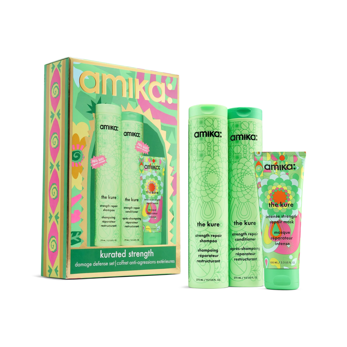 kurated strength | wash + care set